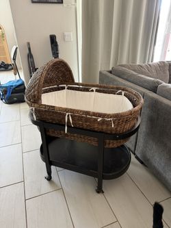 Rattan Bassinet