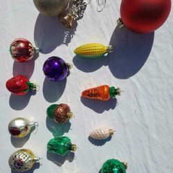 Vintage German Rauch Ornaments 