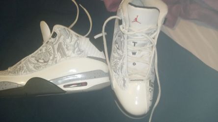 Air Jordan Dub Zero White Men's size 13
