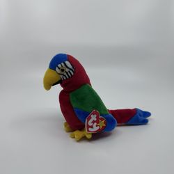 Ty 4197 Beanie Baby Jabber The Parrot Tropical Bird