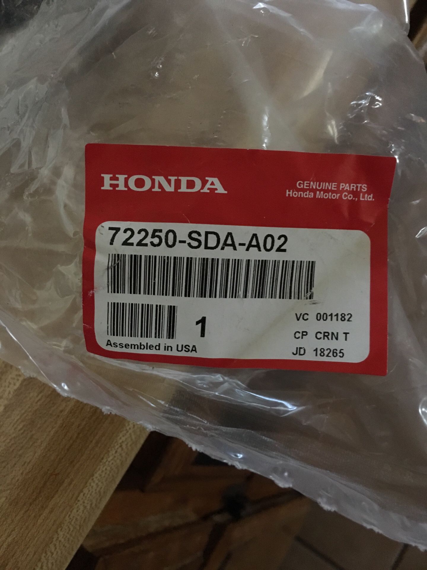 Honda Accord Window Regulator