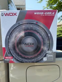 Wdx 8 G2R 1500 watts 750 rms