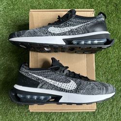 Nike Air Max Flyknit Racer Black White
