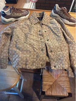 Coach jacket and shoes