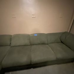 Green Large Couch 