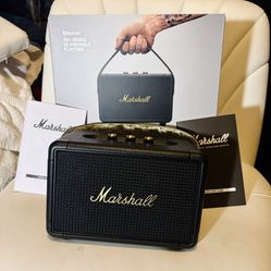 Marshall Kilburn II Wireless Portable Speaker – Rich Bass, Premium Vintage Design, Fast Charging