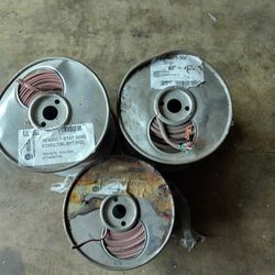 18" AWG wire 6 conductors 250 ft and 500 ft 2 conductor and 18/8  250 ft all for $50 firm price 