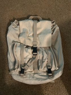 Old Navy tan backpack beach travel work school with ample storage