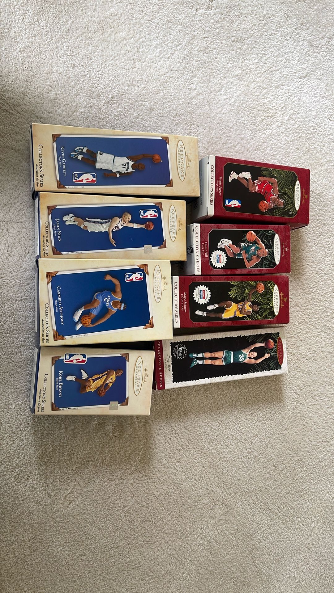 Christmas Ornaments - Basketball Greats