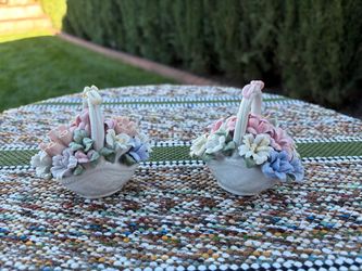 Vintage Porcelain Flower Baskets for Sale
