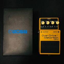 Boss OS-2 Overdrive/Distortion