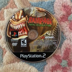 Rampage Total Destruction PS2 Game
