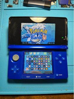Nintendo Blue 3DS - Custom Setup - 16GB