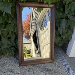 Custom framed mirror