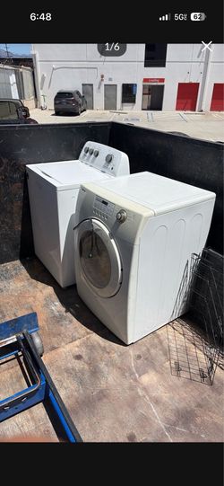 Washer and Gas Dryer