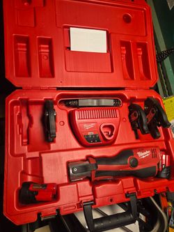 Milwaukee M12 Press Tool Kit with Case
