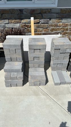 Free Angelus 4”x12” pavers - 80mm