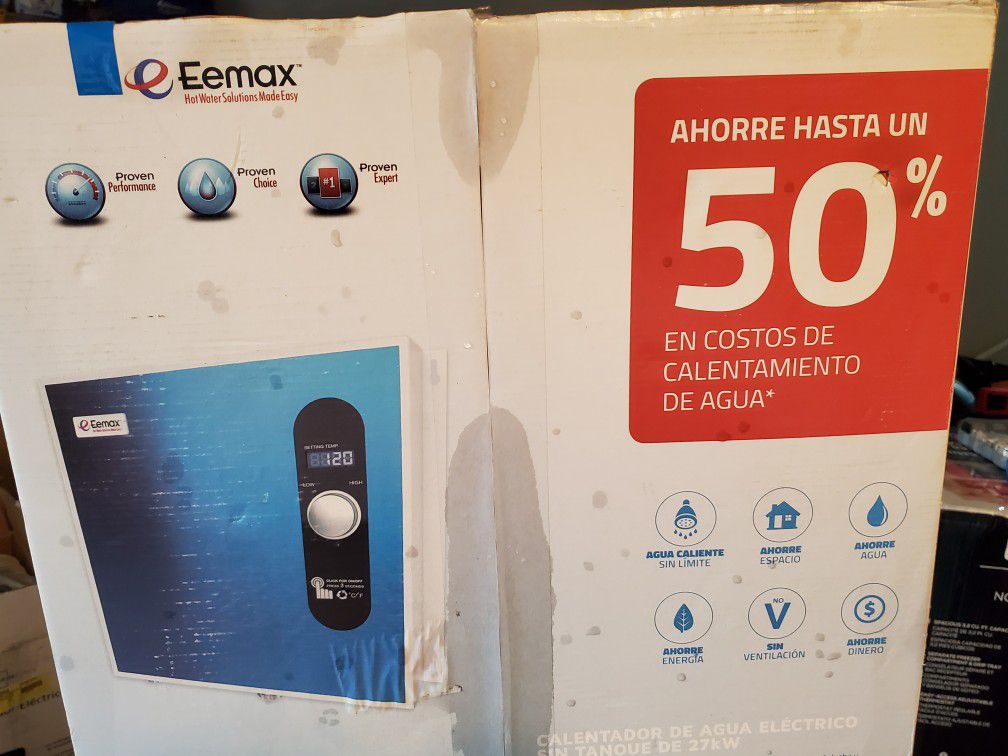 Eemax tankless water heater
