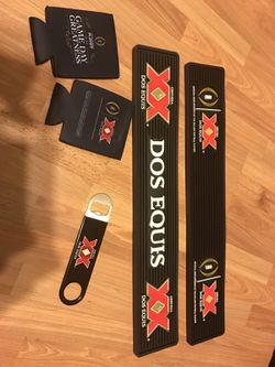 Beer bar mats gift valentines