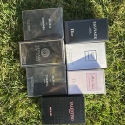 Designer Fragrances – Bleu de Chanel / Sauvage / Baccarat