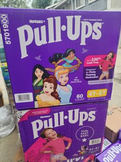 Pull ups 4t-5t $22 Each box. Price Is Firm