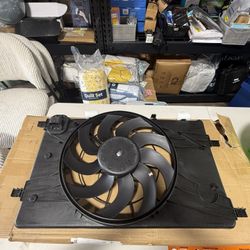 JDMSPEED Radiator AC Condenser Cooling Fan For Chevy Cruze 11-15 Buick Verano 12-17