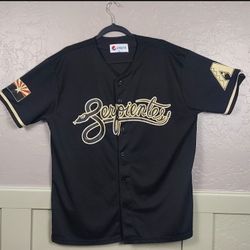 Black/Beige Serpientos (AZ Dimonbacks) Jersey 