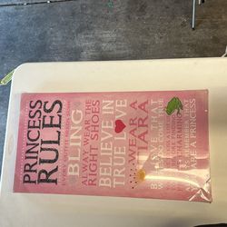 Princess Rules Canvas