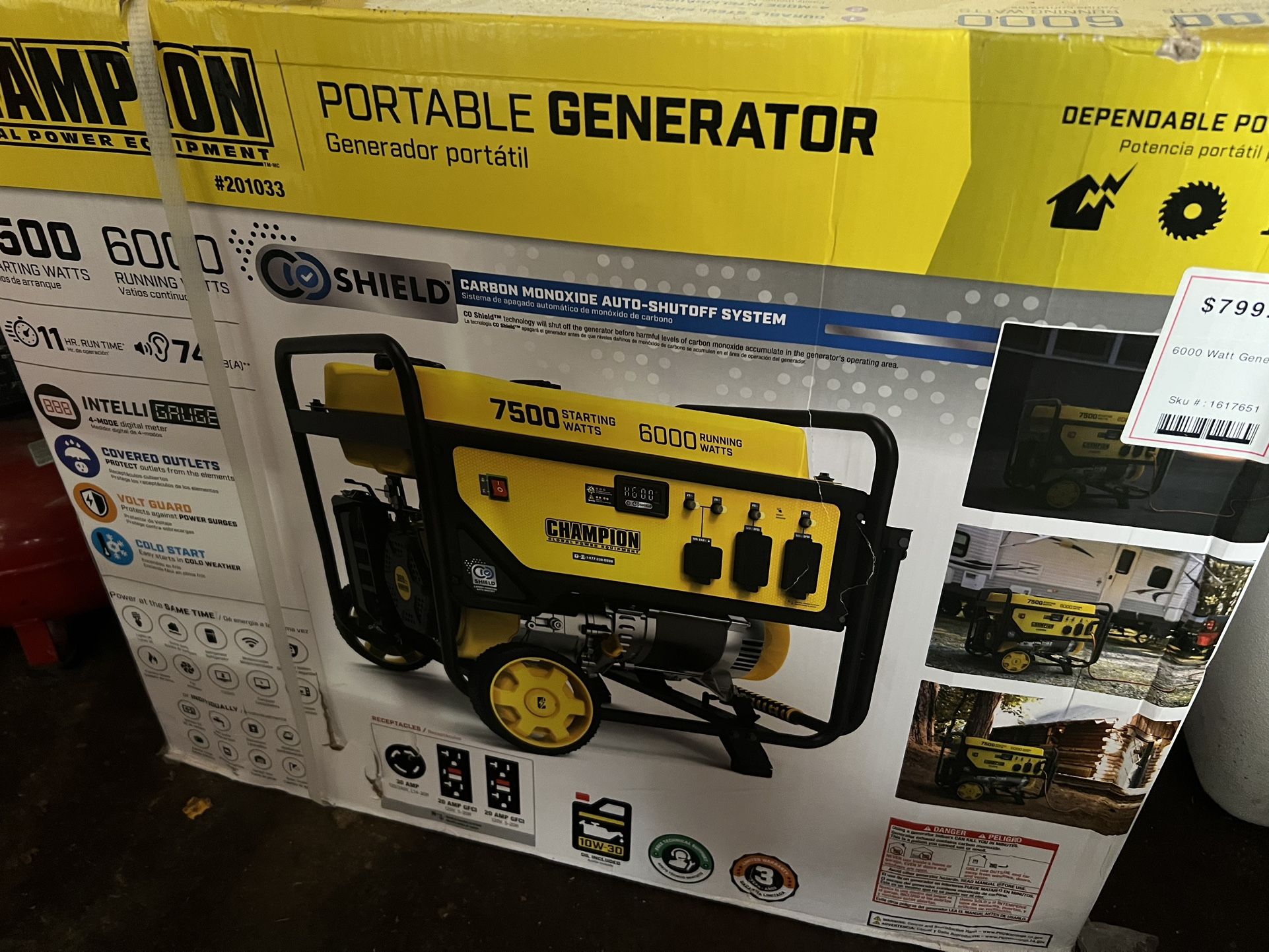 Generator 7500 Watts