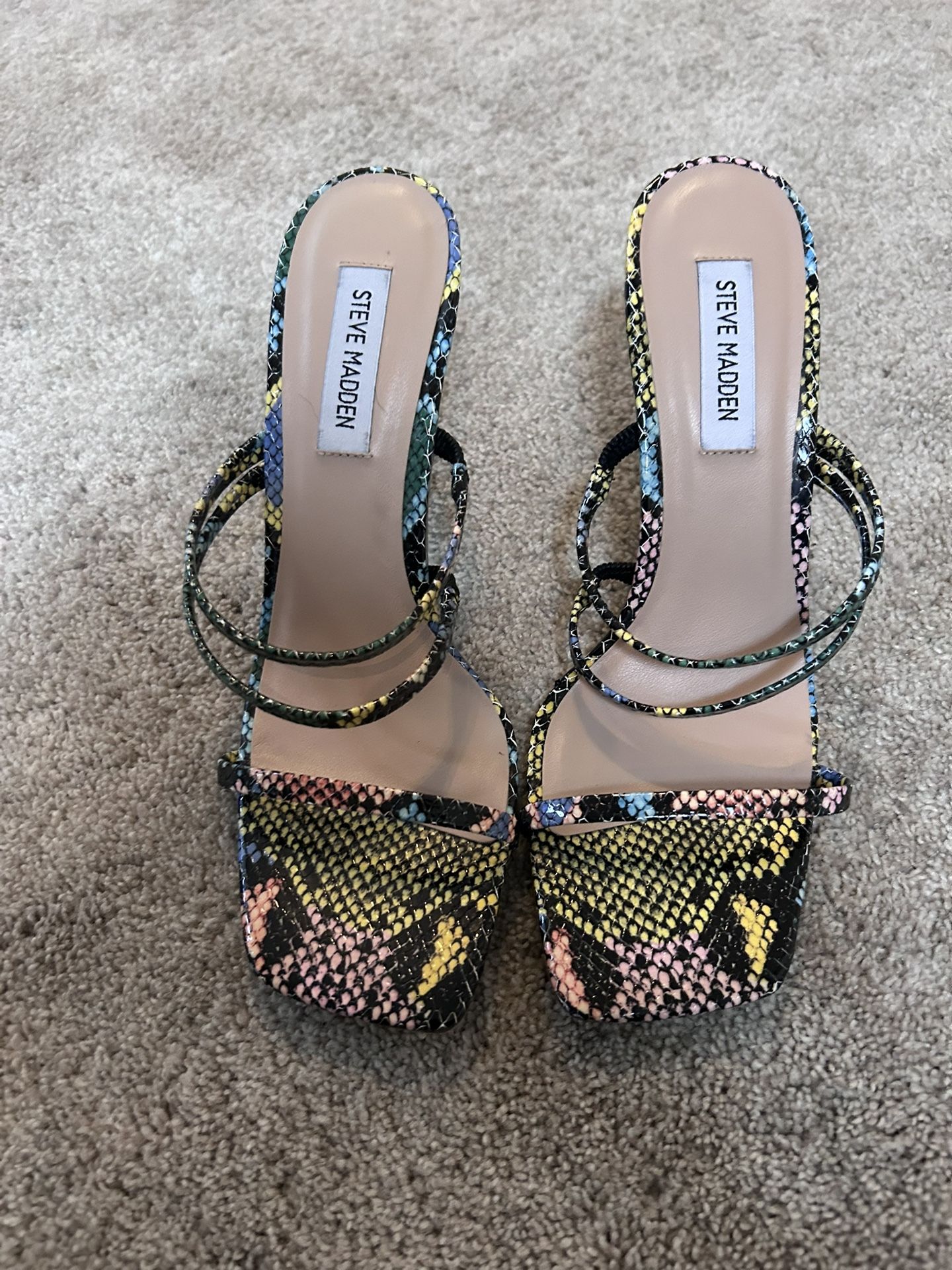 Steve Madden Multi Color Heels