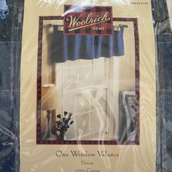 NEW Tab Top Denim Valances