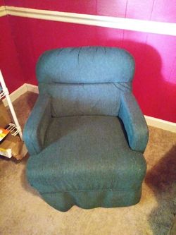 Small blue chair twenty bucks