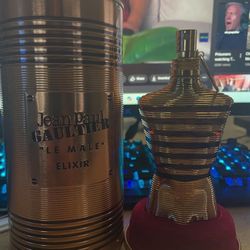 Jean Paul Gaultier Le Male Elixir ,Gold,Size 4.2 Oz 125 Ml