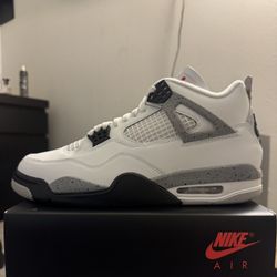 Jordan 4 White Cement 