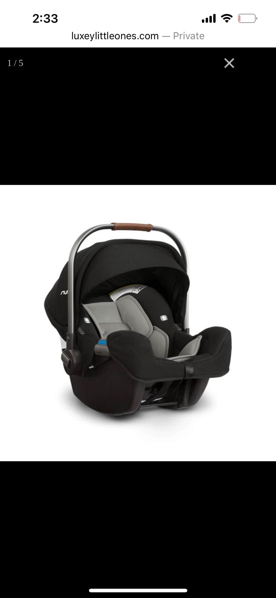 NUNA PIPA + PIPA SERIES BASE 2019 