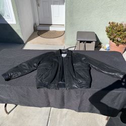 Leather jacket