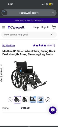 I have a wheelchair black