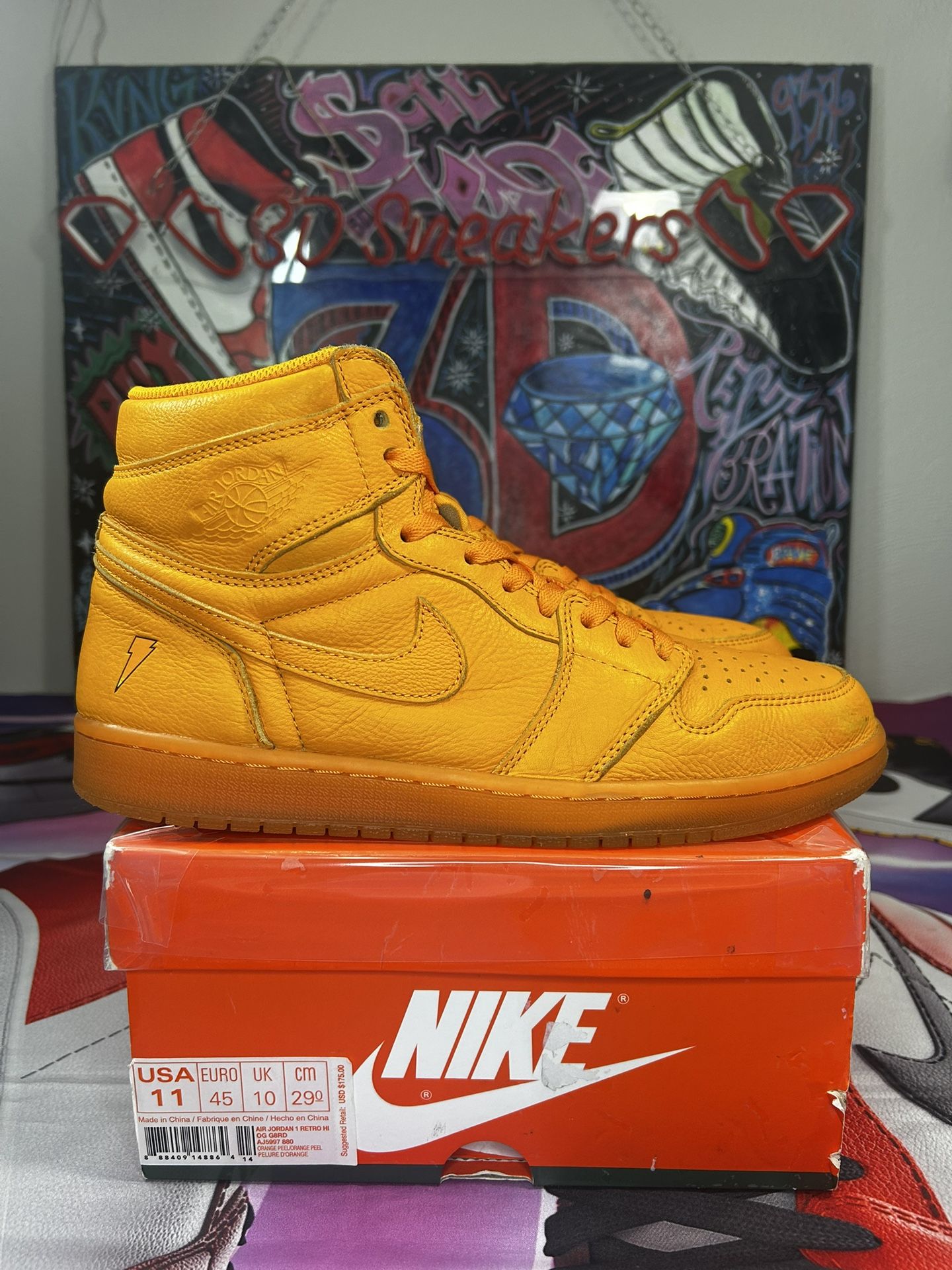 Jordan Retro 1 Gatorade “Orange Peel”