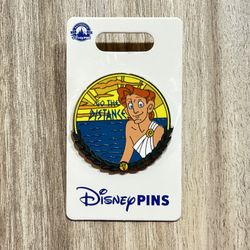 New Disney Pin Hercules GO THE DISTANCE Disneyland 