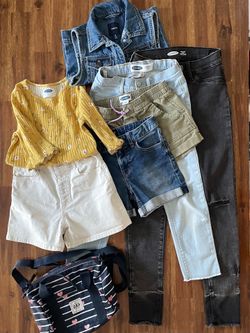 Girls Clothing Bundle Sz 8Y - Gap, Old Navy & Uniqlo (8 Pieces)