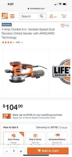 Random Orbital Sander