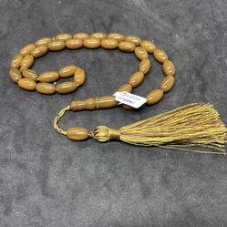 33 Beads Prayer Rosary تشبیه  Sandaloz Cataline Ottoman style 9x16mm
