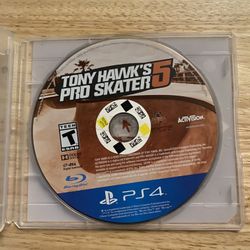 Tony Hawk Pro Skater 5 Ps4