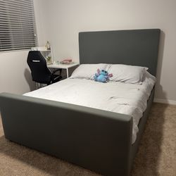 Cama queen + Colchon  excelente estado