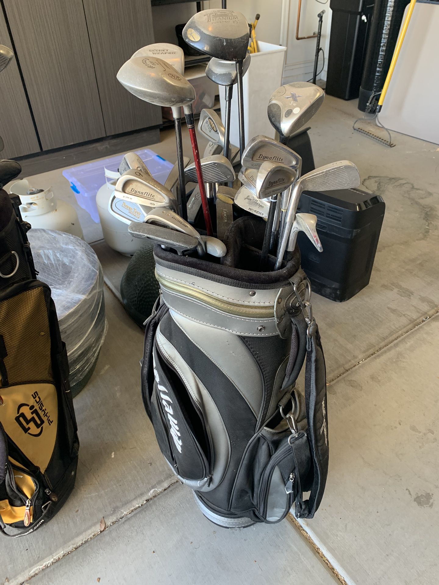 Golf Clubs And Bag