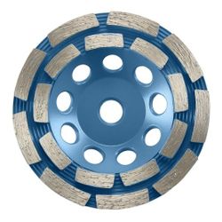 HERCULES 4-1/2 in. Double-Row Segmented Diamond Cup Wheel