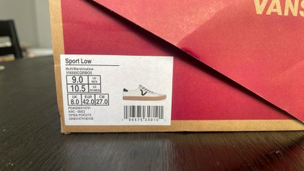 Vans Sport Low Beige Size 9 In Men