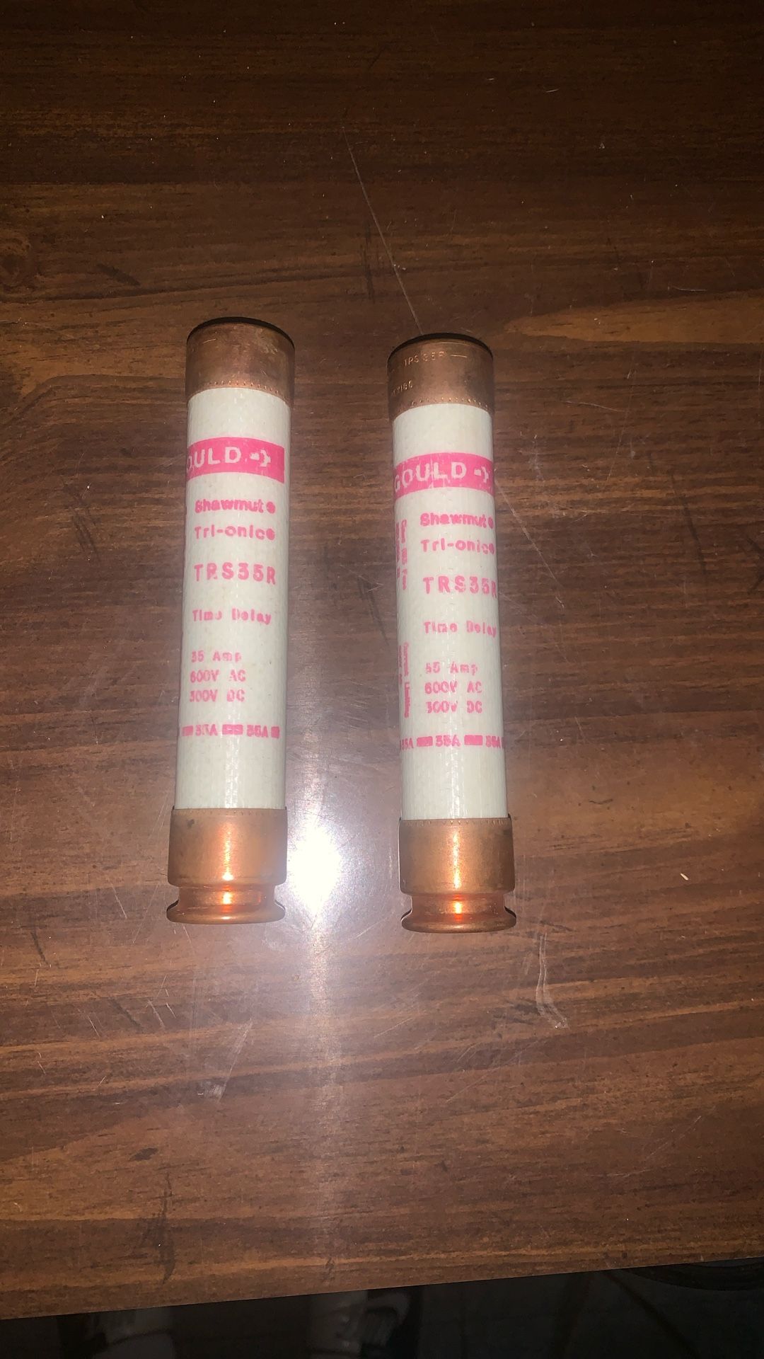 Gould Shawmut Tri-onic TRS55R Time Delay Fuse 