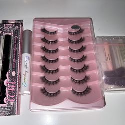 Lashes & Lash Glue