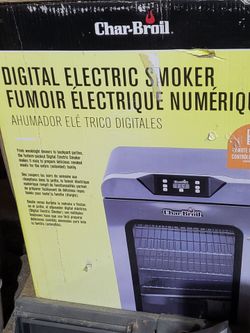 Char-Broil Electric smoker